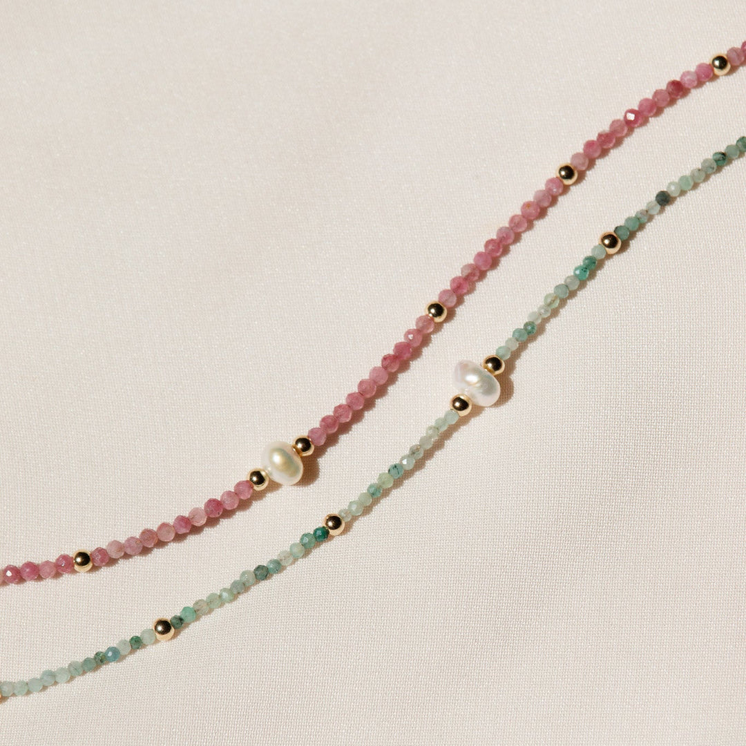 Gemstone Beaded Necklace