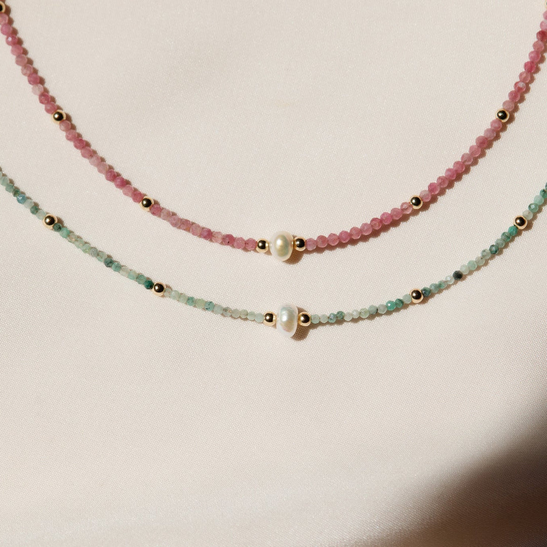 Gemstone Beaded Necklace