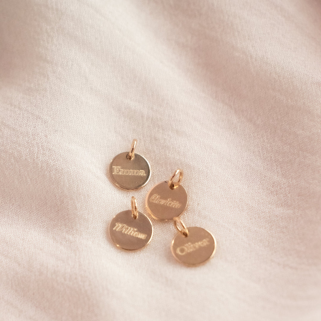 Name Disc Charm - Small