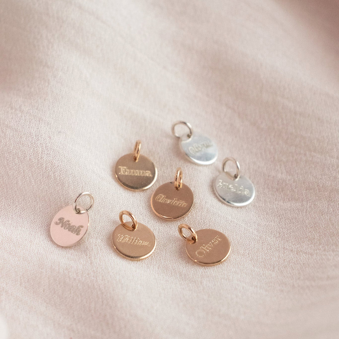 Name Disc Charm - Small