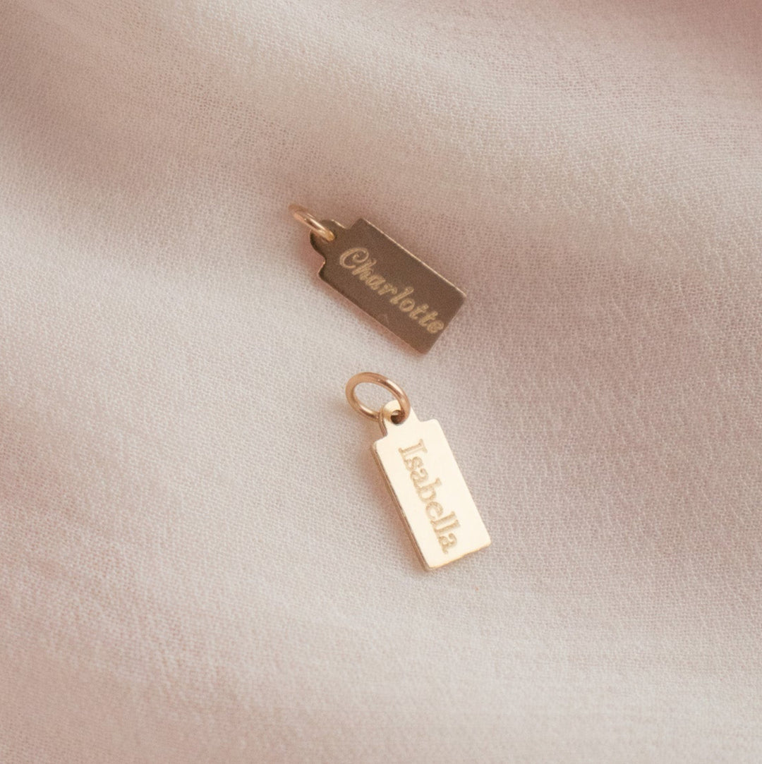 Name Tag Charm