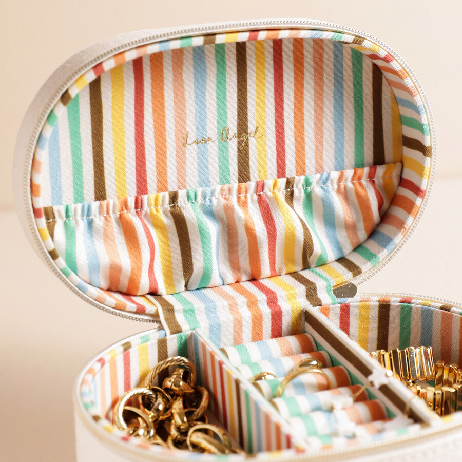 Ciao Bella Embroidered Jewelry Case