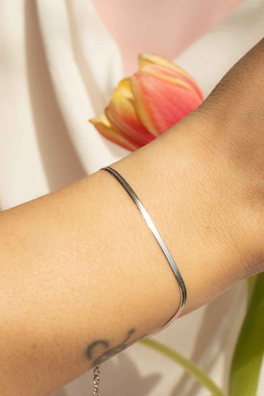 Herringbone Chain Bracelet