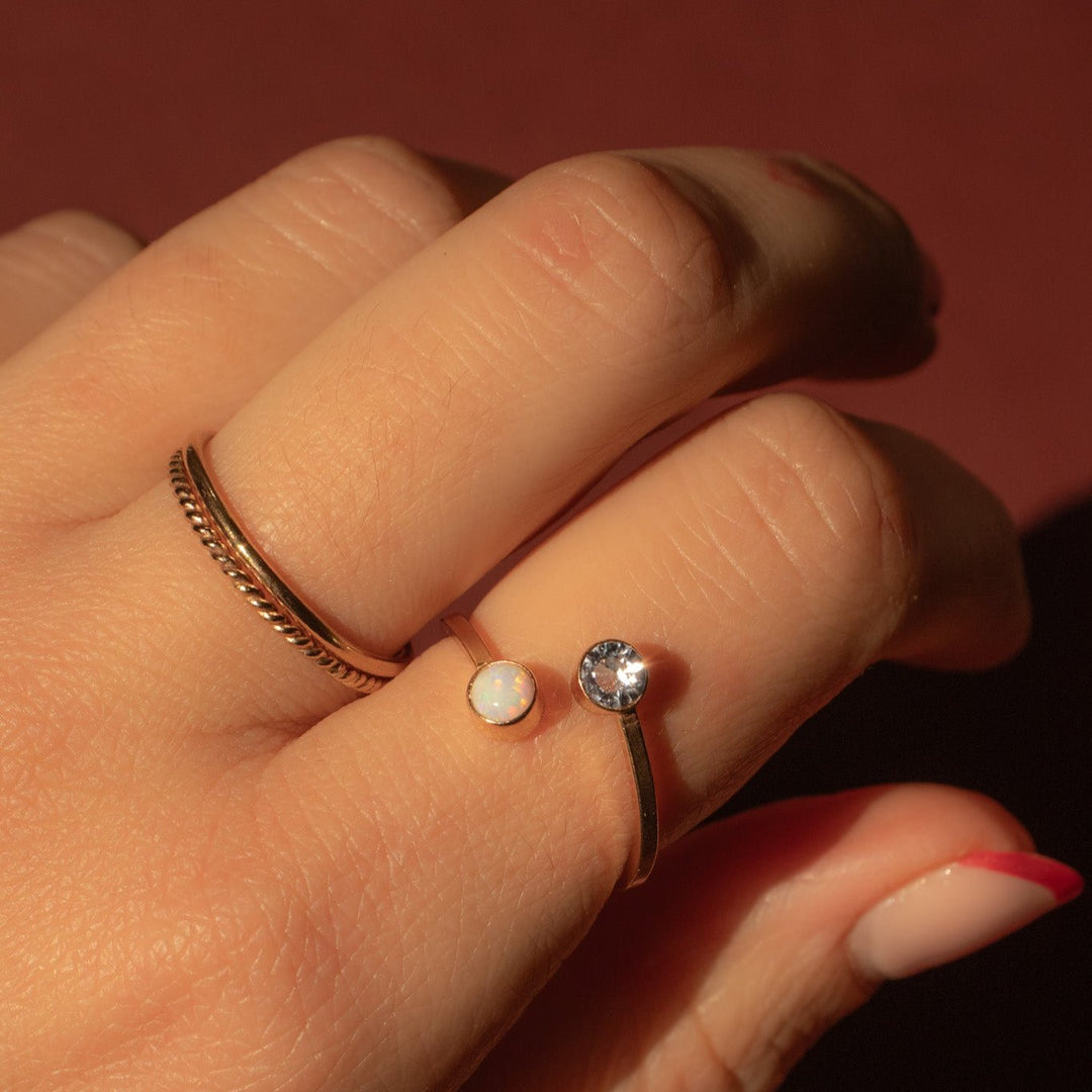 Bague Pierre de Naissance Toi et Moi