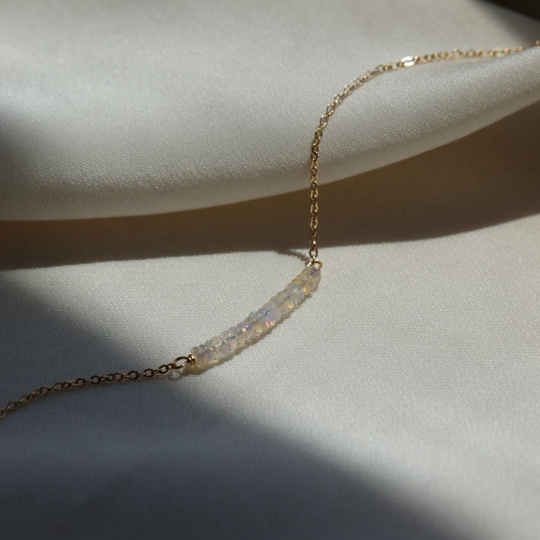 Opal Bar Bracelet