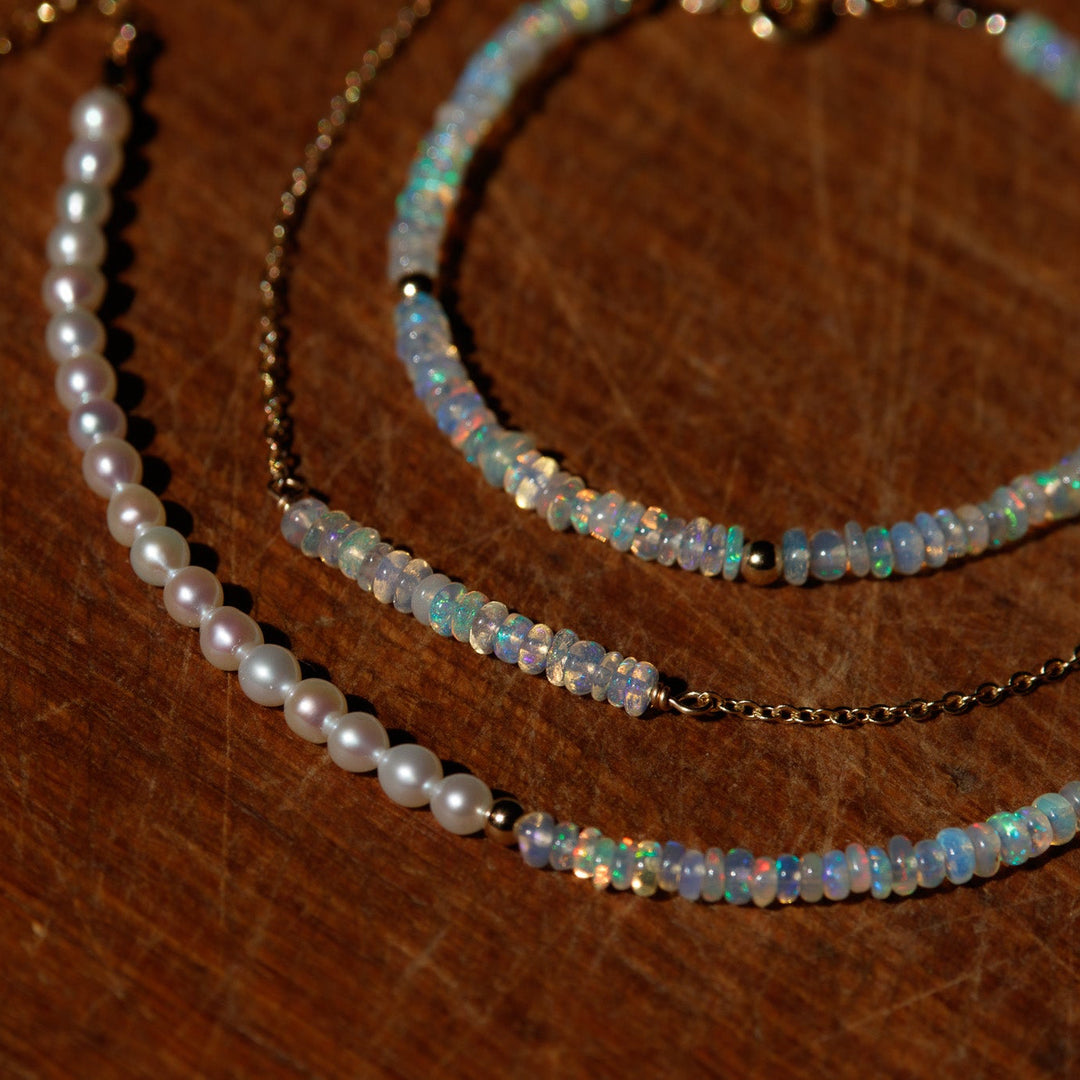 Opal Bar Bracelet