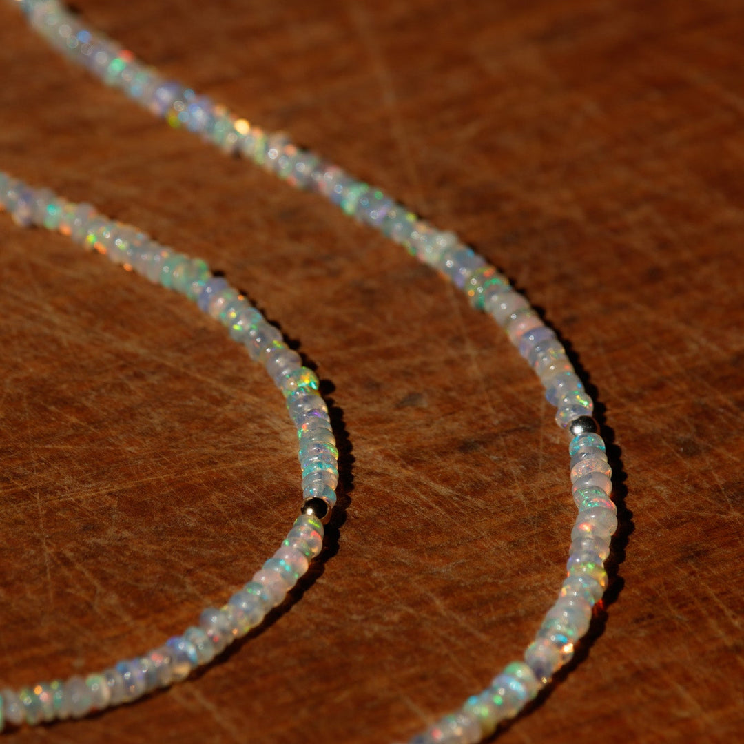 Opal Beaded Necklace