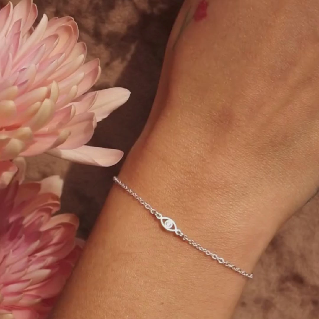 Evil Eye Connector Bracelet