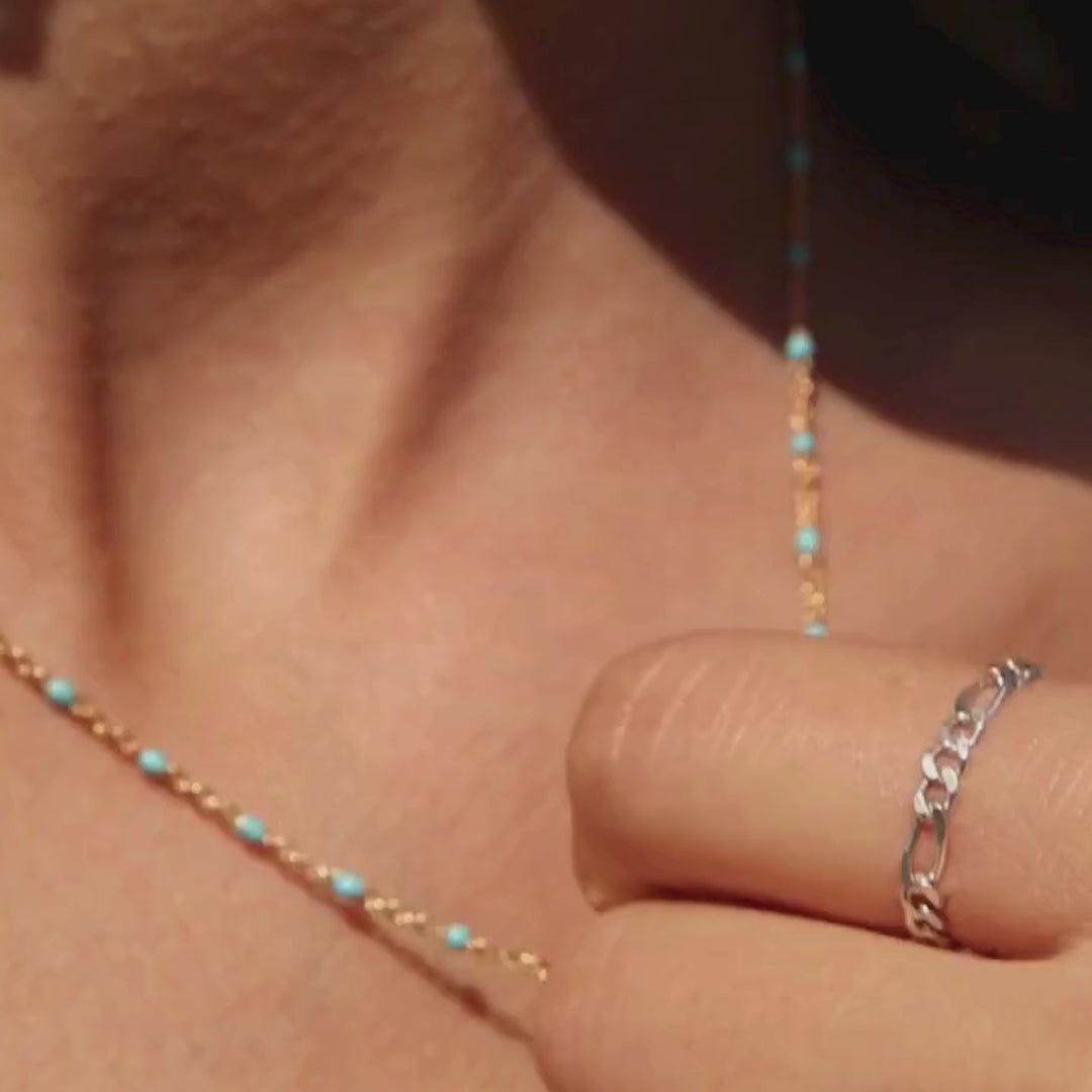 Gold Candy Chain Layering Necklace