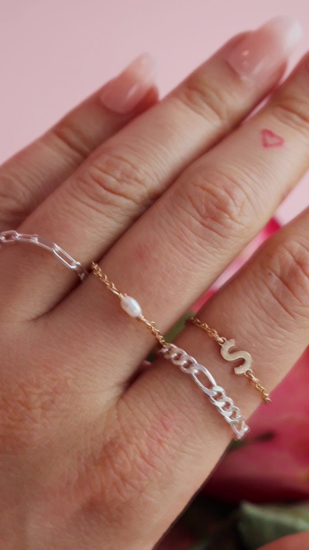 Large Figaro Chain Ring