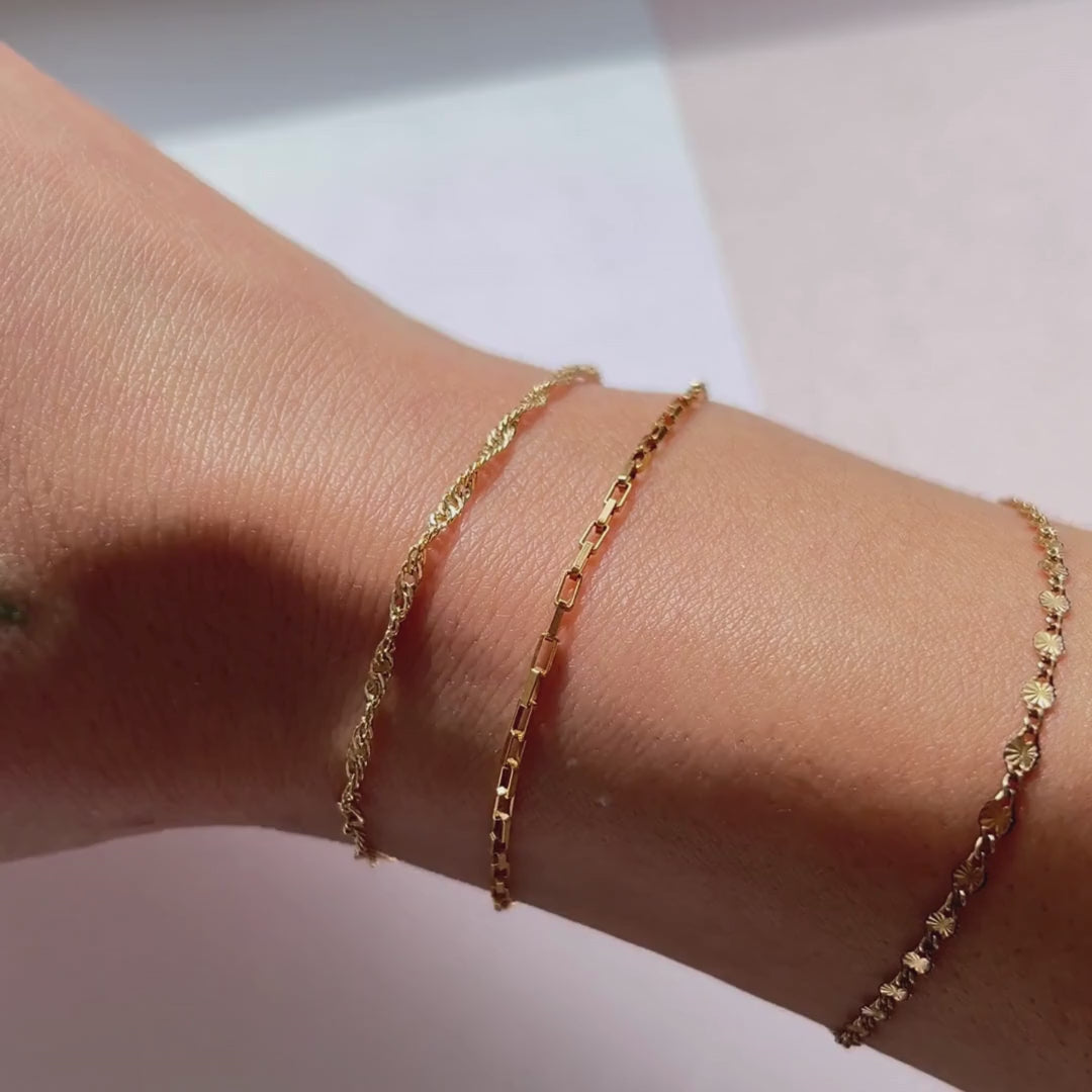 Mini Paperclip Bracelet