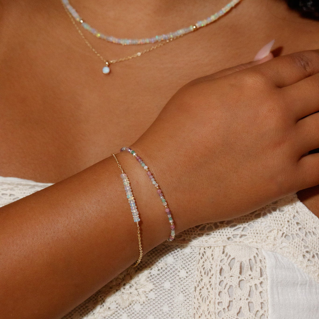 Rainbow Gemstone Bracelet