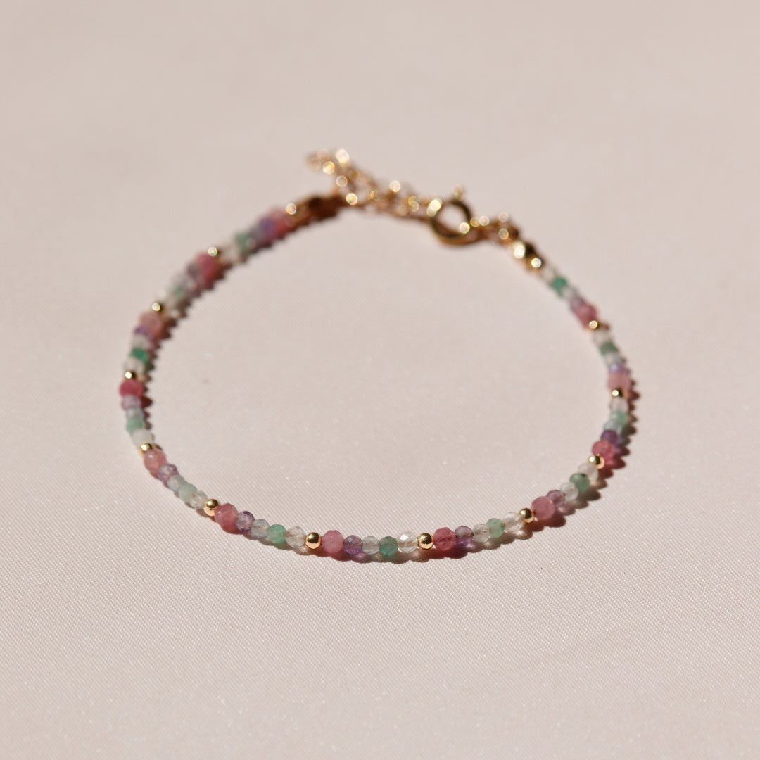 Rainbow Gemstone Bracelet