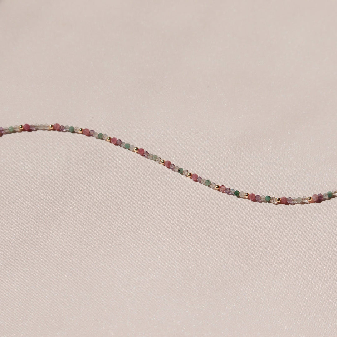 Rainbow Gemstone Necklace