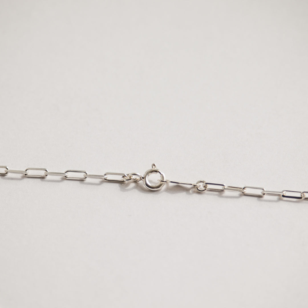 Paperclip Chain Silver