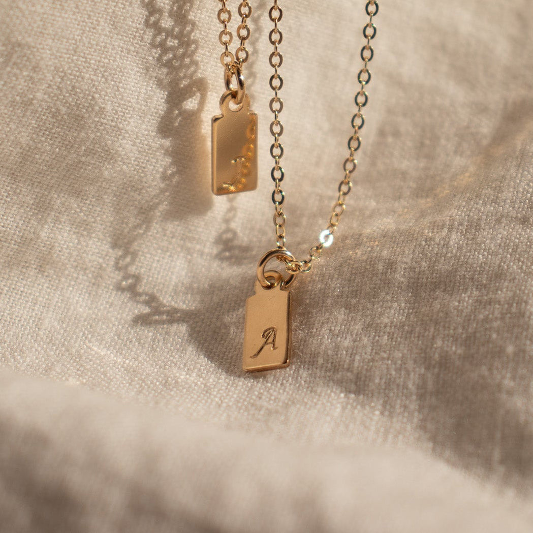 Tiny Tag Necklace