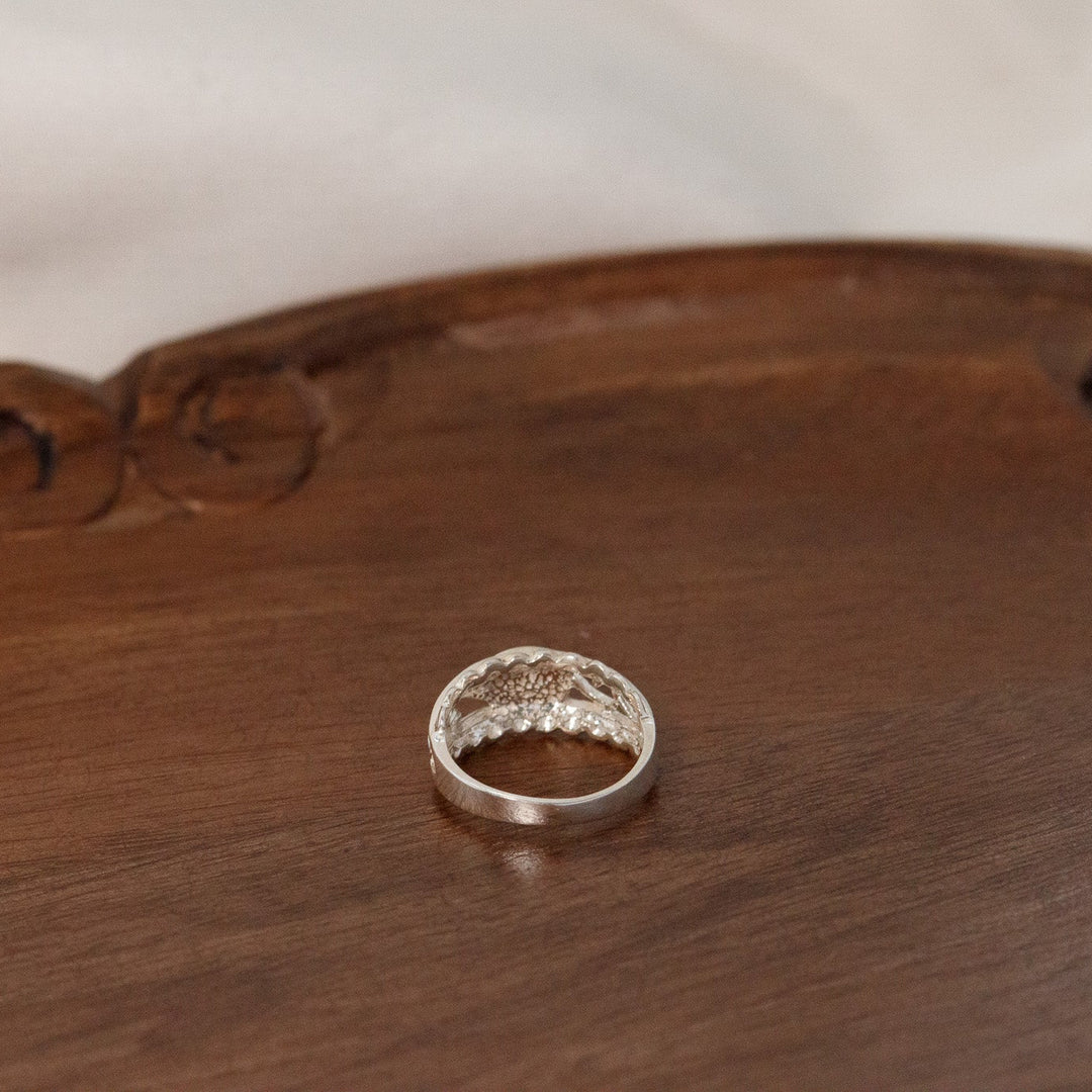 Vintage Sterling Silver Turquoise Ring