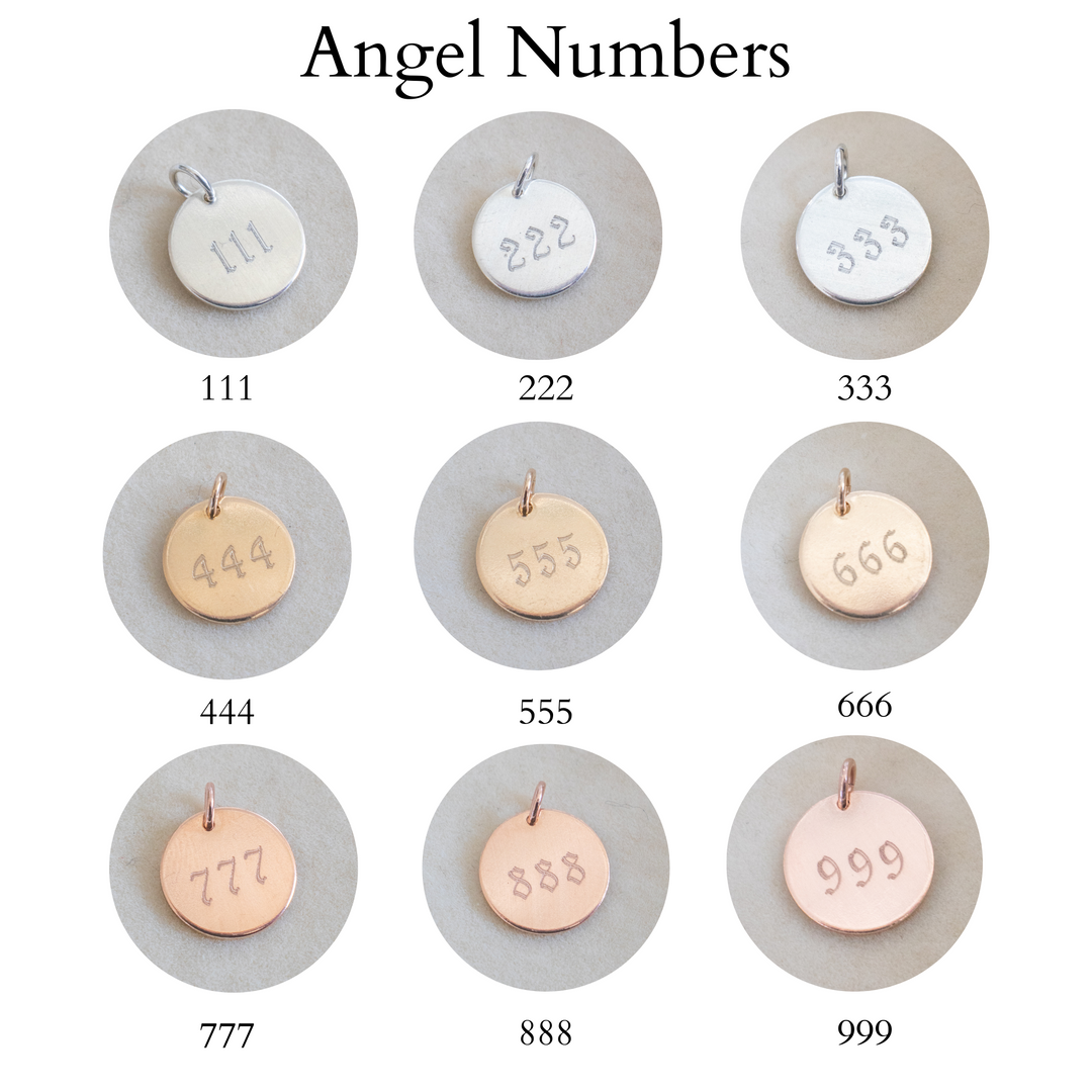 Collier chiffre d'ange