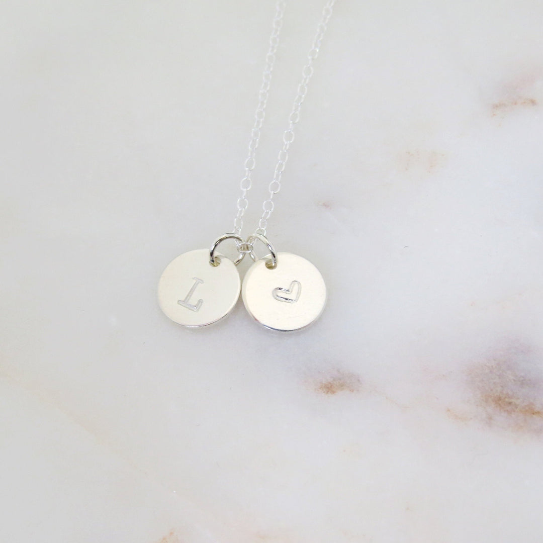 Dainty Custom Initial Necklace