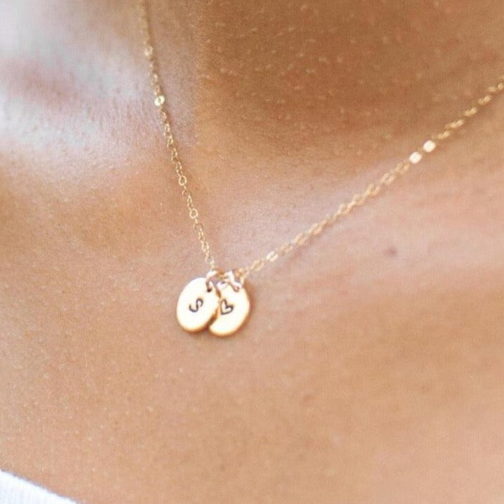 Dainty Custom Initial Necklace
