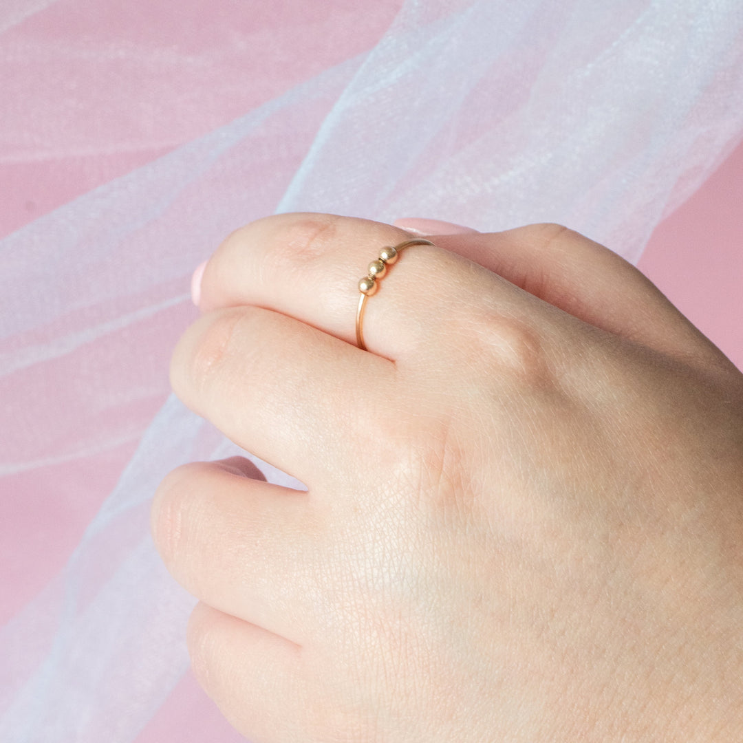 Anneau de perles d'anxiété