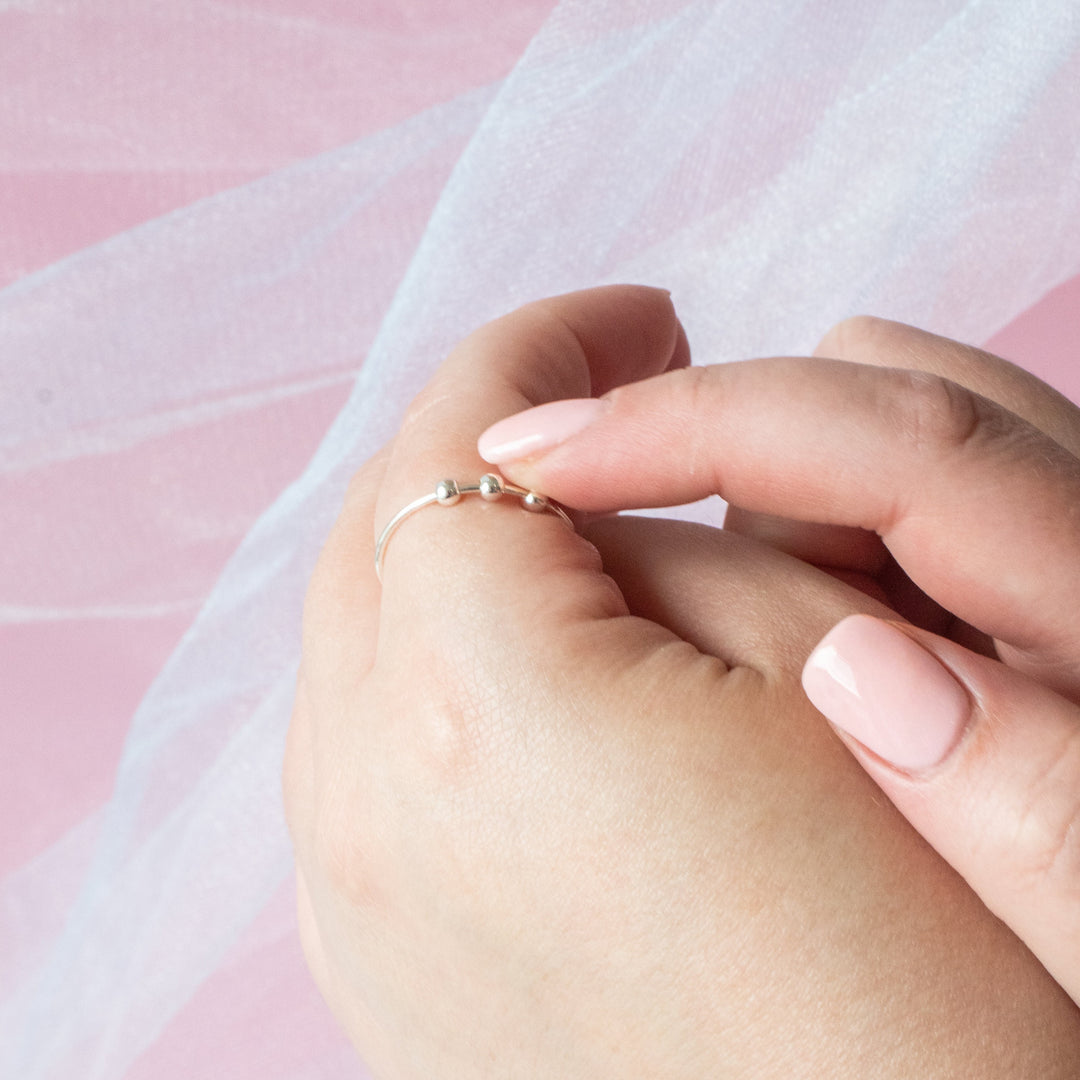 Anneau de perles d'anxiété