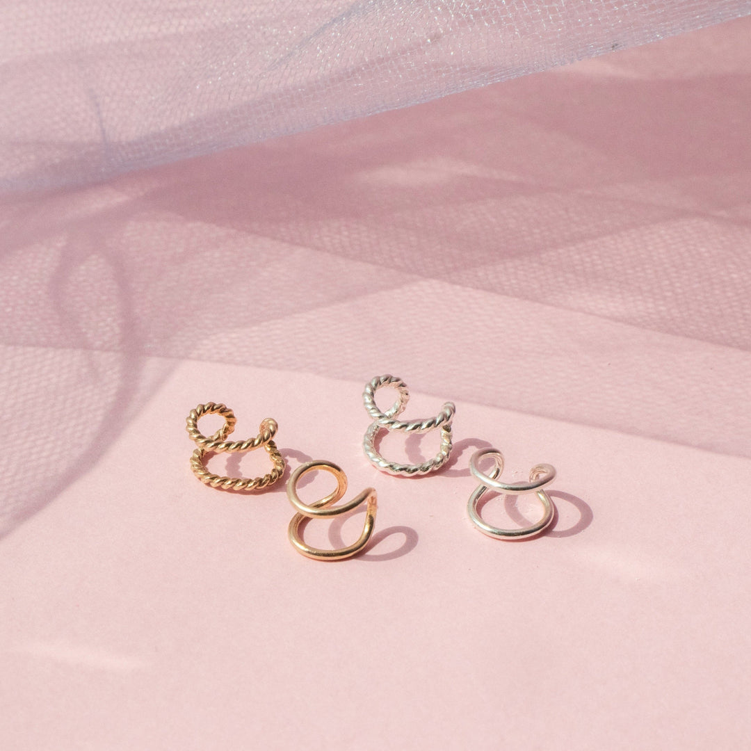 Double Ear Cuffs - No piercing