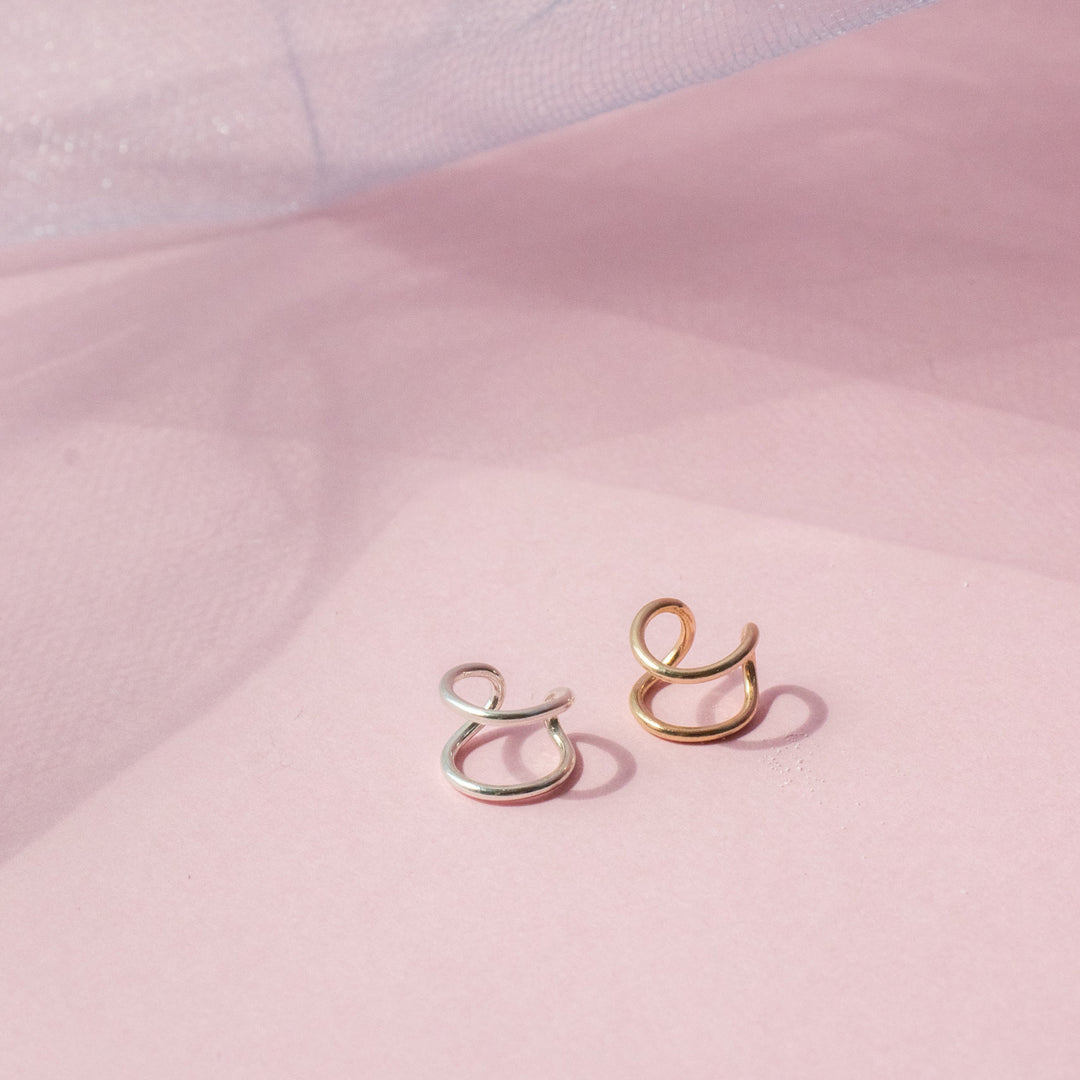 Double Ear Cuffs - No piercing