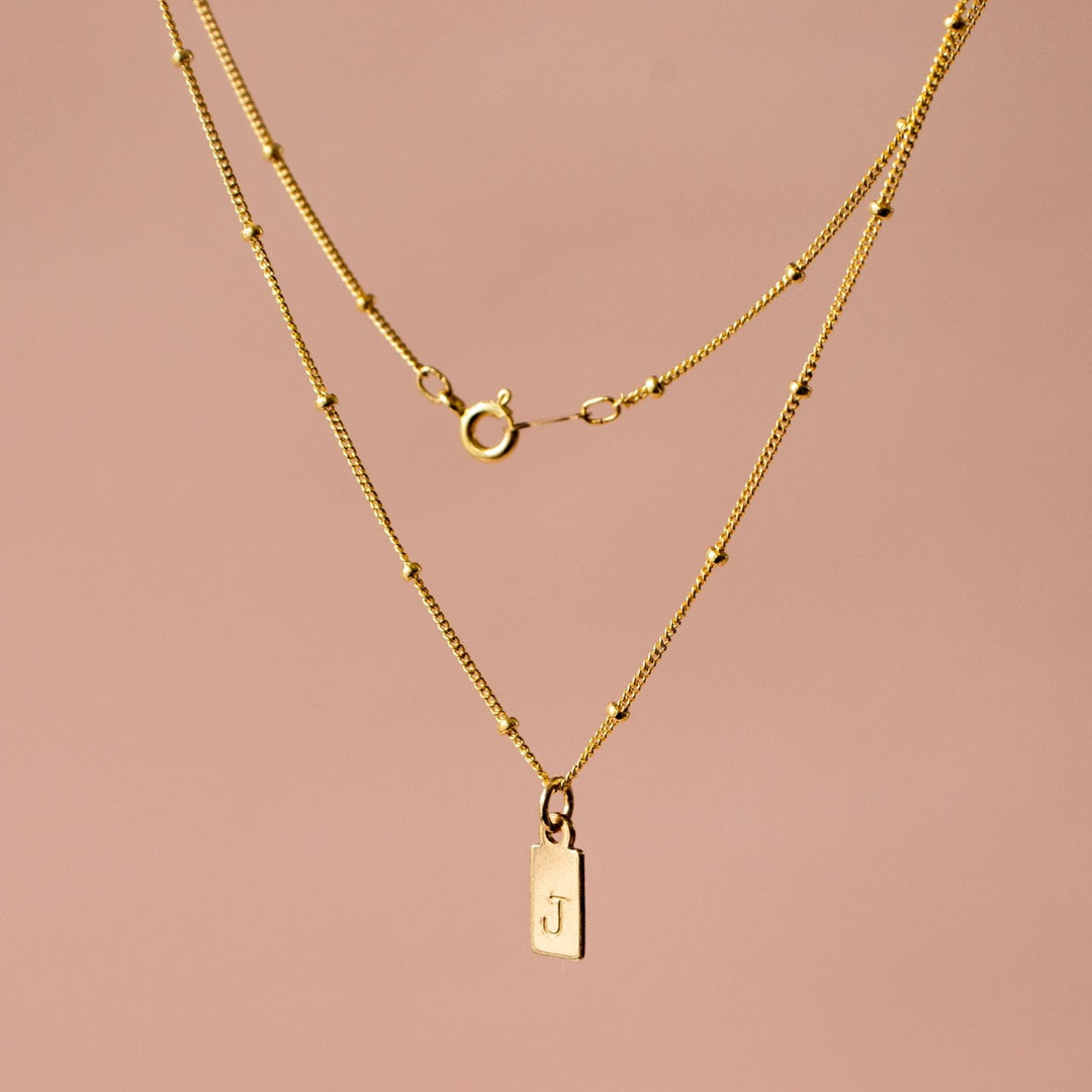 Tiny Tag Necklace