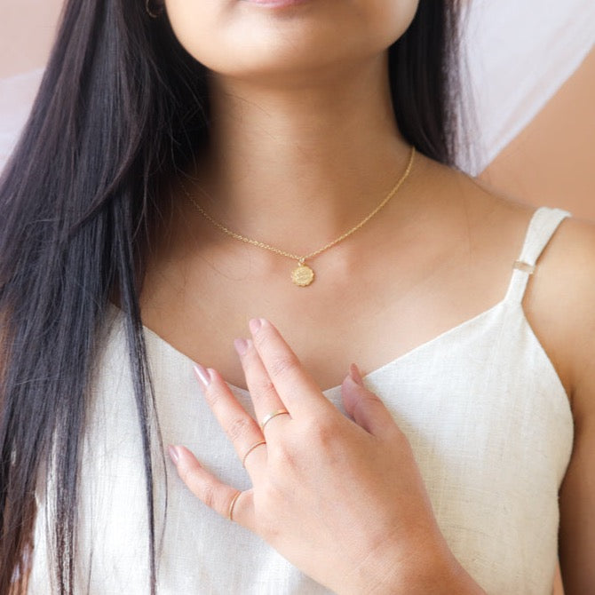 Zodiac Coin Necklace