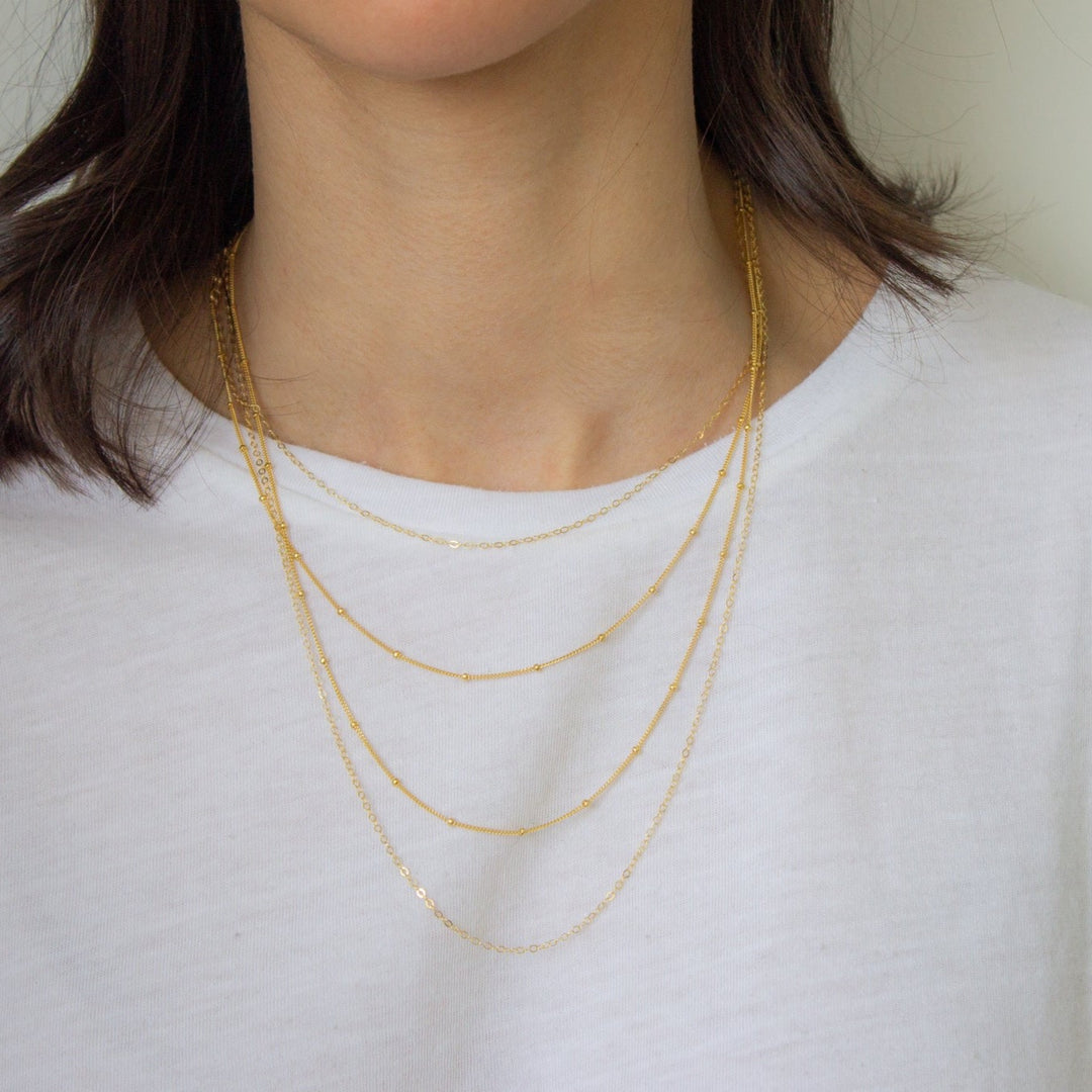 Beaded Chain Necklace