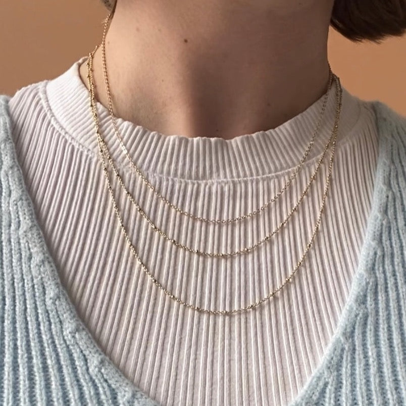 Beaded Chain Necklace