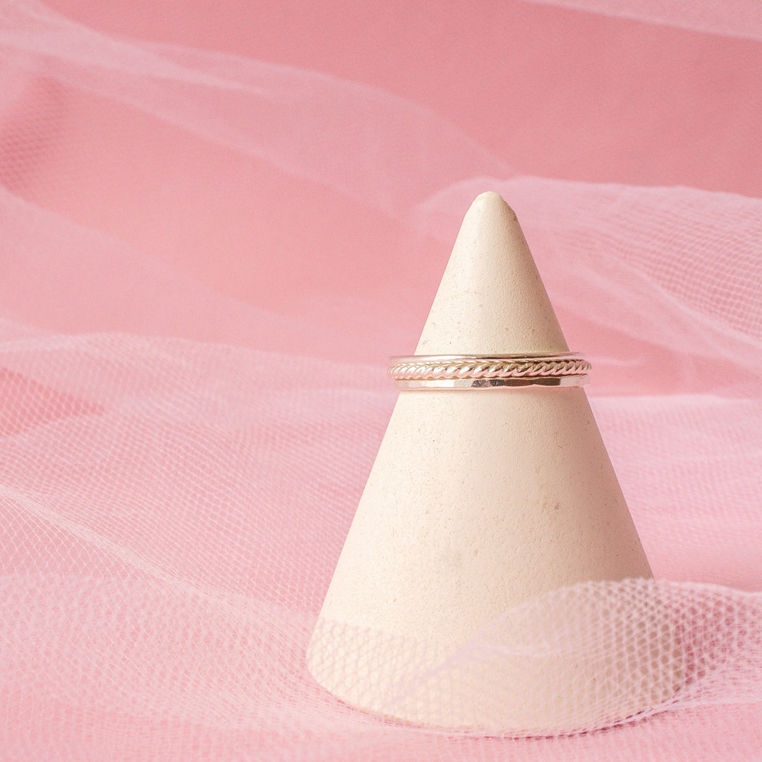 Silver Stacking Rings