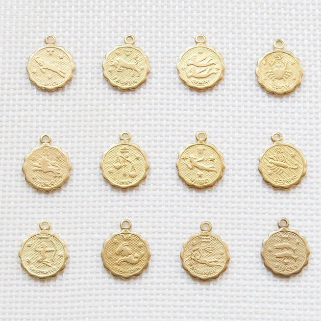 Zodiac Coin Necklace
