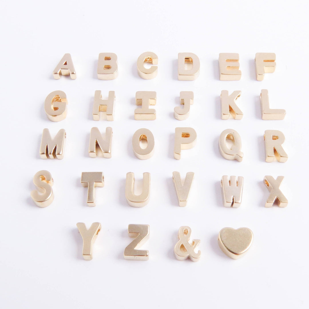 Block Letter Necklace