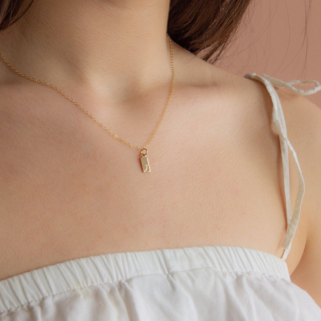 Tiny Tag Necklace