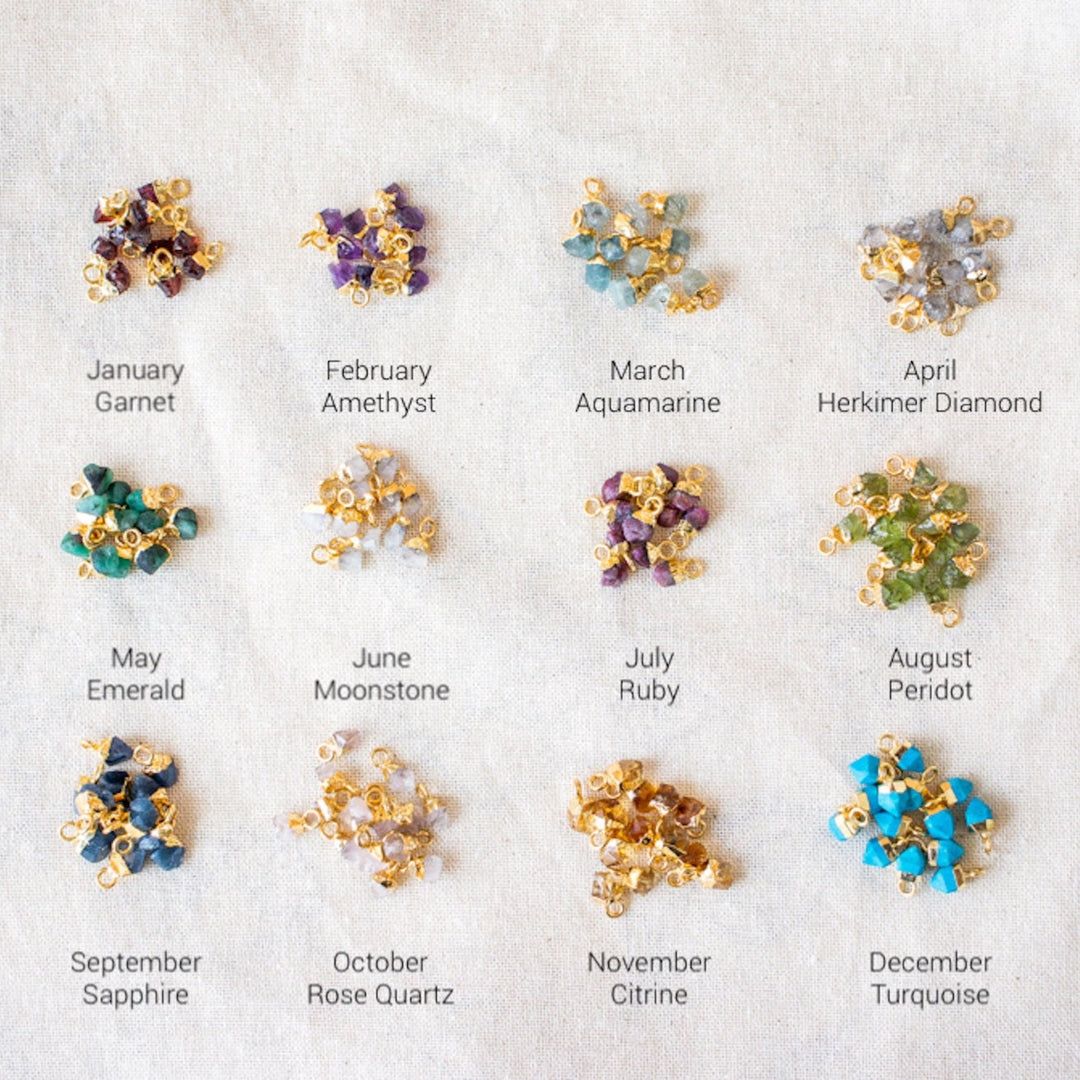 Petit collier en cristal brut