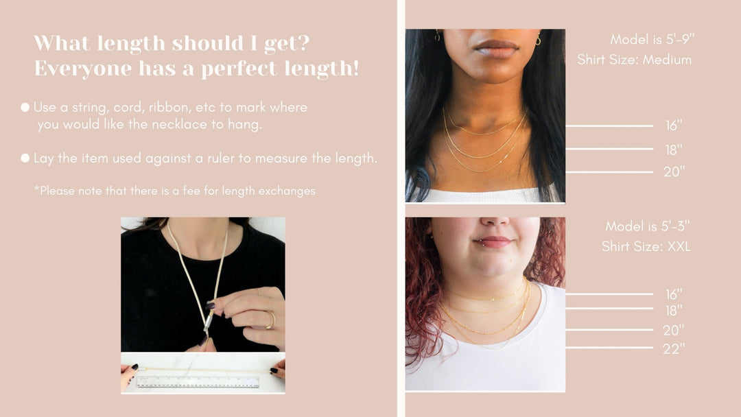 Rectangle Tag Initial Necklace