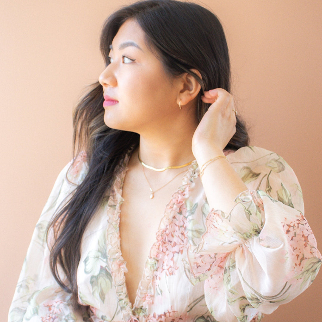 Oval Opal Gemstone Necklace