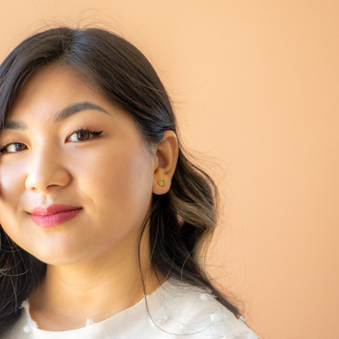 Raw Gemstone Earrings - Terra